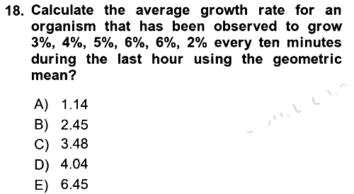 Statistics 1 2019-2020 Ara Sınav - 18. soru