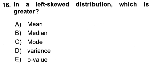 Statistics 1 2024-2025 Ara Sınav - 16. soru