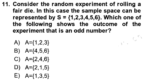 Statistics 1 2025-2026 Dönem Sonu Sınavı - 11. soru