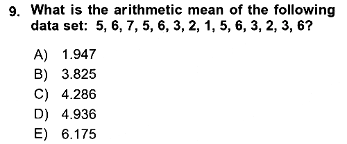 Statistics 1 2023-2024 Yaz Okulu Sınavı - 9. soru