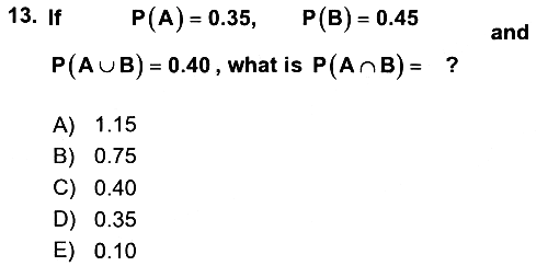 Statistics 1 2023-2024 Yaz Okulu Sınavı - 13. soru