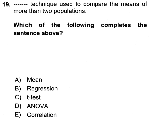 Statistics 2 2023-2024 Ara Sınav - 19. soru