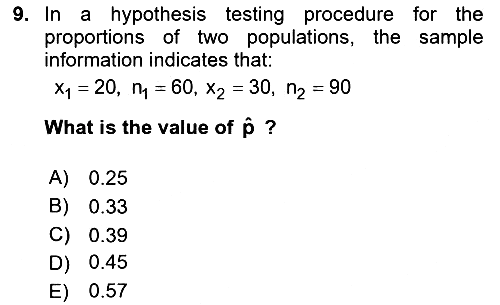 Statistics 2 2024-2025 Yaz Okulu Sınavı - 9. soru