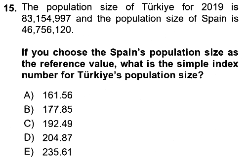 Statistics 2 2024-2025 Yaz Okulu Sınavı - 15. soru