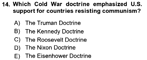 The European Union and Global Politics 2023-2024 Yaz Okulu Sınavı - 14. soru