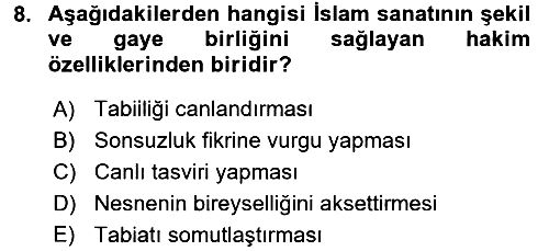 Hadis 2017-2018 3 Ders Sınavı - 8. soru