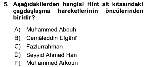 Hadis 2024-2025 Dönem Sonu Sınavı - 5. soru