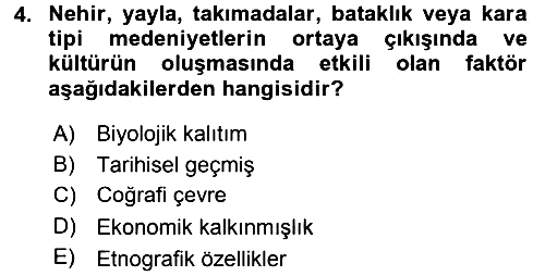 İslam Kurumları ve Medeniyeti 2015-2016 Ara Sınav - 4. soru