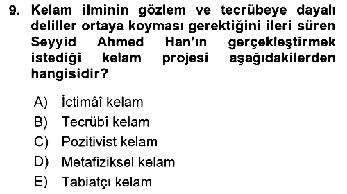 Kelam´a Giriş 2023-2024 Yaz Okulu Sınavı - 9. soru
