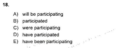 Bağlamsal Dilbilgisi 1 2015-2016 Ara Sınav - 18. soru