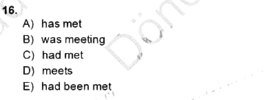Bağlamsal Dilbilgisi 1 2014-2015 Dönem Sonu Sınavı - 16. soru