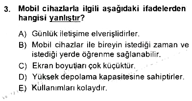 Bilgisayar 2 2014-2015 Ara Sınav - 3. soru