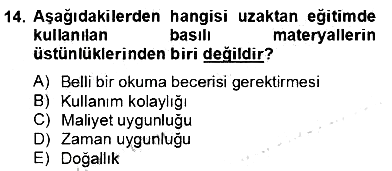 Bilgisayar 2 2012-2013 Dönem Sonu Sınavı - 14. soru