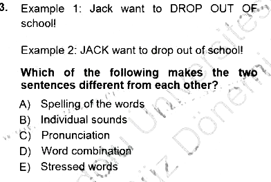 Özel Öğretim Yöntemleri 2012-2013 Dönem Sonu Sınavı - 3. soru