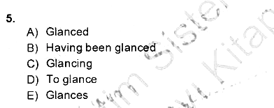 Pedagojik Gramer 2 2013-2014 Dönem Sonu Sınavı - 5. soru