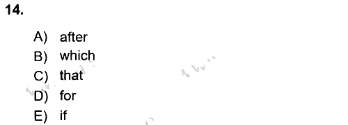 Pedagojik Gramer 2 2015-2016 Dönem Sonu Sınavı - 14. soru