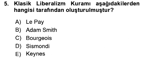 Çalışma İlişkileri 2015-2016 Ara Sınav - 5. soru