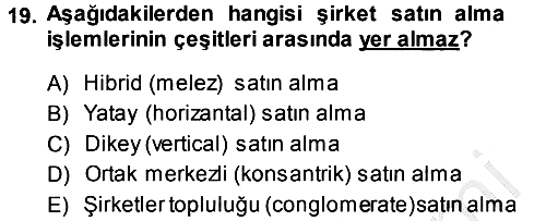 Küresel Pazarlama 2013-2014 Ara Sınav - 19. soru