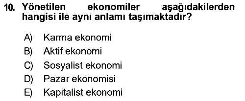 Küresel Pazarlama 2018-2019 Ara Sınav - 10. soru