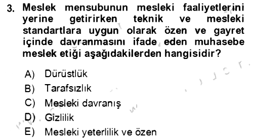Maliyet Ve Yönetim Muhasebesi 2023-2024 Yaz Okulu Sınavı - 3. soru