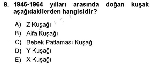 Pazarlamaya Giriş 2023-2024 Yaz Okulu Sınavı - 8. soru