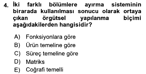 Uluslararası İşletmecilik 2016-2017 3 Ders Sınavı - 4. soru