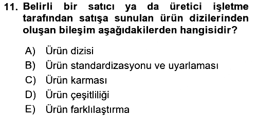 Uluslararası İşletmecilik 2016-2017 3 Ders Sınavı - 11. soru