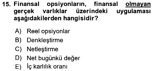 Uluslararası İşletmecilik 2016-2017 3 Ders Sınavı - 15. soru