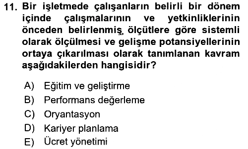 Uluslararası İşletmecilik 2018-2019 3 Ders Sınavı - 11. soru
