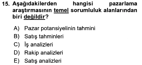 Uluslararası İşletmecilik 2018-2019 3 Ders Sınavı - 15. soru