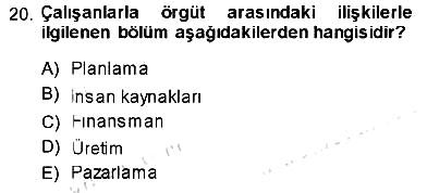 Uluslararası İşletmecilik 2013-2014 Ara Sınav - 20. soru