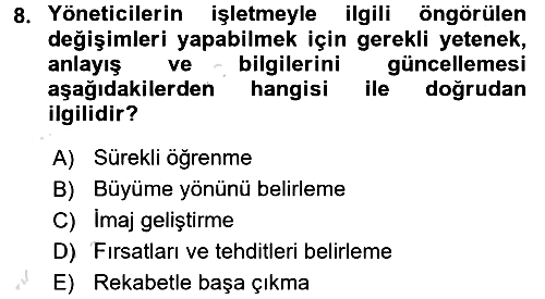 Uluslararası İşletmecilik 2017-2018 Ara Sınav - 8. soru