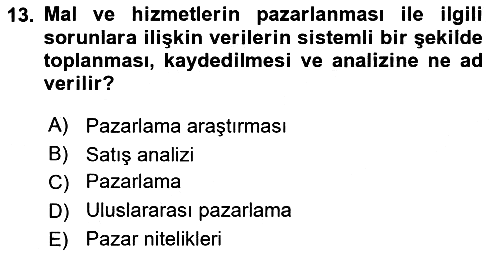 Uluslararası İşletmecilik 2021-2022 Dönem Sonu Sınavı - 13. soru