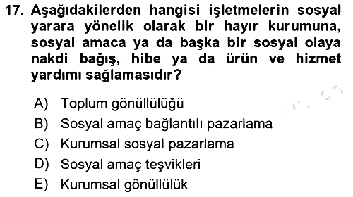 Uluslararası İşletmecilik 2025-2026 Dönem Sonu Sınavı - 17. soru