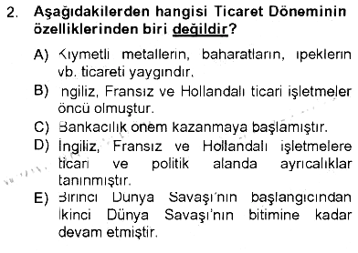 Uluslararası İşletmecilik 2012-2013 Tek Ders Sınavı - 2. soru