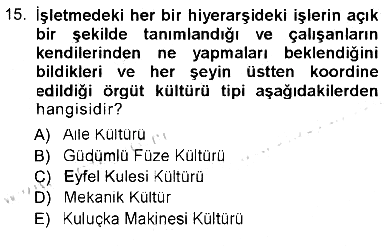 Uluslararası İşletmecilik 2012-2013 Tek Ders Sınavı - 15. soru