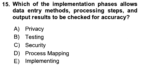 Business Information Systems 2017-2018 Ara Sınav - 15. soru