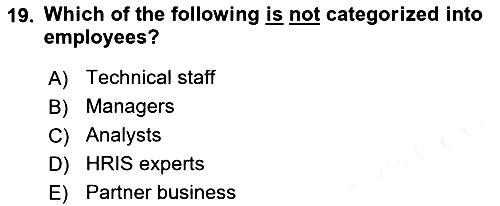 Business Information Systems 2017-2018 Ara Sınav - 19. soru