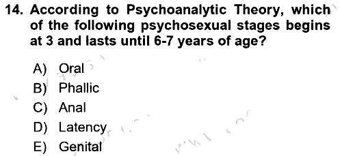 Psychology 2021-2022 Dönem Sonu Sınavı - 14. soru