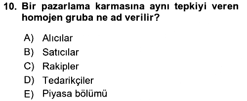 İş Planı 2016-2017 Ara Sınav - 10. soru