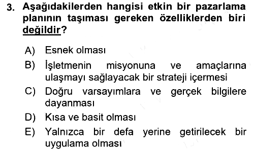 İş Planı 2017-2018 Dönem Sonu Sınavı - 3. soru