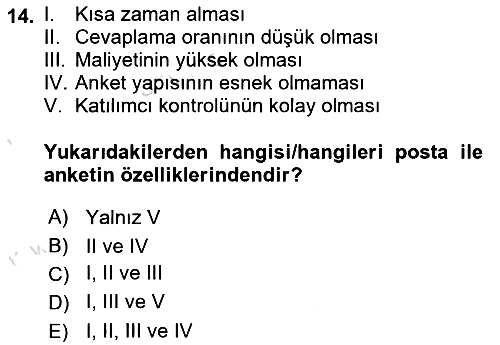 Pazarlama İlkeleri 2022-2023 Ara Sınav - 14. soru