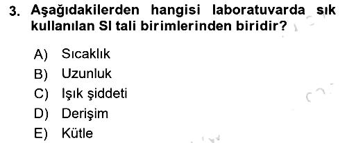 Veteriner Laboratuvar Teknikleri ve Prensipleri 2025-2026 Ara Sınav - 3. soru