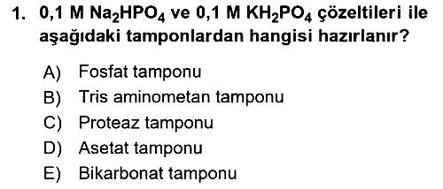 Veteriner Laboratuvar Teknikleri ve Prensipleri 2024-2025 Dönem Sonu Sınavı - 1. soru
