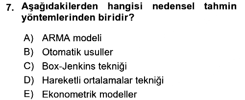 Devlet Bütçesi 2018-2019 3 Ders Sınavı - 7. soru