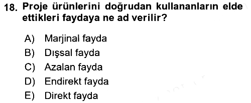 Kamu Ekonomisi 1 2017-2018 3 Ders Sınavı - 18. soru