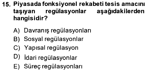 Kamu Ekonomisi 1 2014-2015 Ara Sınav - 15. soru