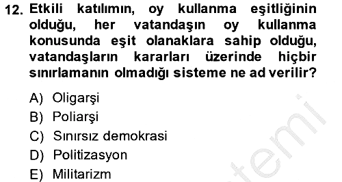 Kamu Ekonomisi 2 2014-2015 Dönem Sonu Sınavı - 12. soru