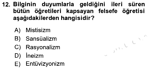 Kamu Ekonomisi 2 2021-2022 Dönem Sonu Sınavı - 12. soru