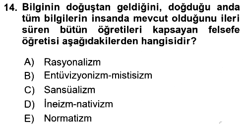 Kamu Ekonomisi 2 2021-2022 Yaz Okulu Sınavı - 14. soru